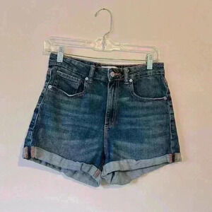 Dynamite Denim Cuffed Jean Shorts Size  28